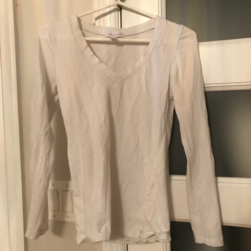 long sleeve vneck